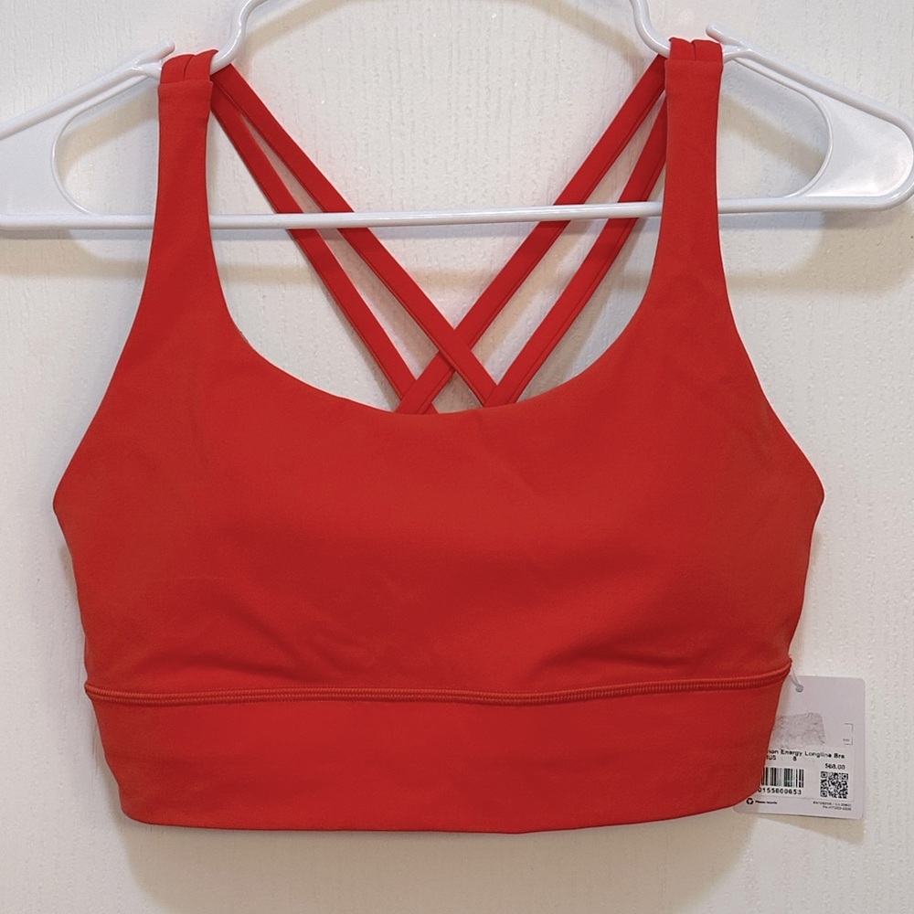 Lululemon Long Line Energy Bra NWT